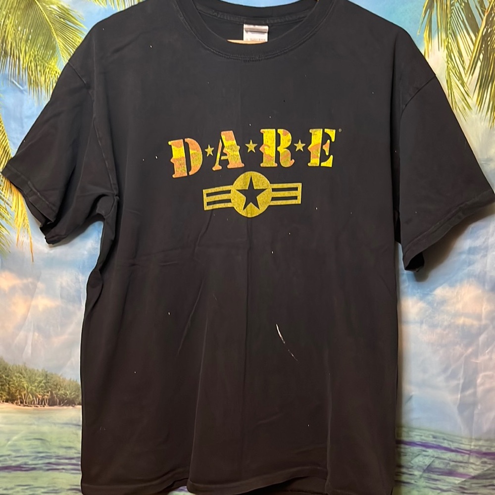 Distressed DARE shirt